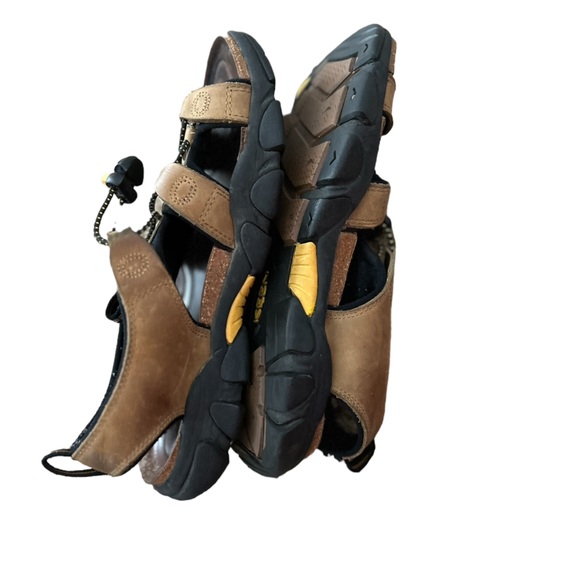 Keen Women's Sarasota Slingback Sandals Brown Leather Size 8.5 - Picture 5 of 10